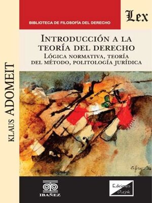 cover image of Introducción a la teoría del derecho